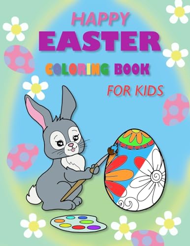 Stock image for Happy Easter coloring book for kids for sale by PBShop.store US