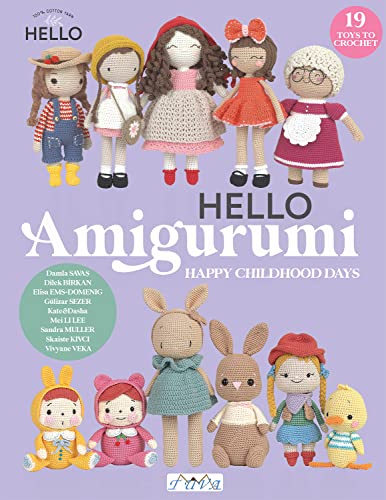 Beispielbild fr HELLO Amigurumi: Happy Childhood Days zum Verkauf von Monster Bookshop