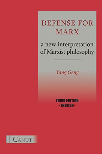 Stock image for Defense for Marx. a New Interpretation of Marxist Philosophy for sale by AwesomeBooks