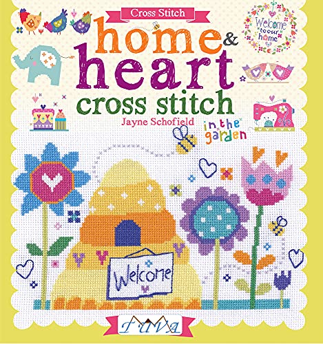 Stock image for Home & Heart Cross Stitch for sale by HPB Inc.