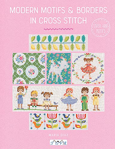 Stock image for Modern Motifs &amp; Borders in Cross Stitch for sale by Blackwell's