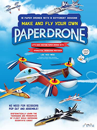 Beispielbild fr Make and Fly Your Own Paper Drone: 18 Paper Drones with 9 Different Designs zum Verkauf von Books From California