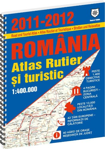 9786065131897: Romania atlas rutier si turistic 2011-2012