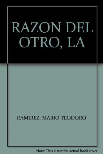 Stock image for RAZON DEL OTRO, LA for sale by HPB-Ruby