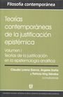 9786070236143: TEORIAS CONTEMPORANEAS DE LA JUSTIFICACION EPISTEMICA