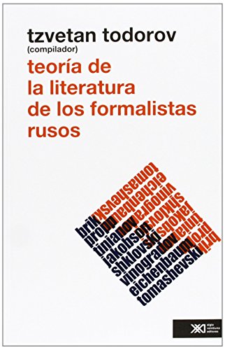 Imagen de archivo de TEORIA DE LA LITERATURA DE FORMALISTAS RUSOS a la venta por Iridium_Books