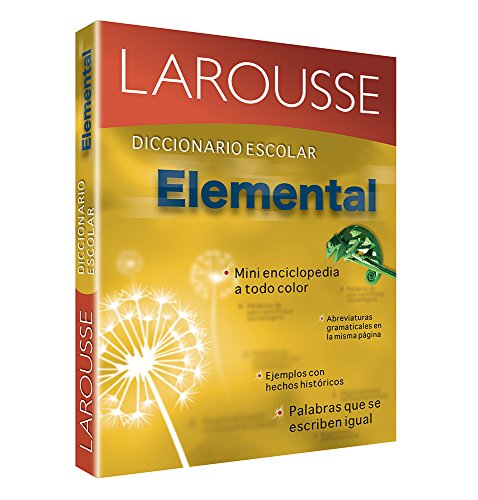 Imagen de archivo de Diccionario Escolar Elemental: Larousse Elementary School Dictionary (Spanish Edition) a la venta por HPB-Ruby