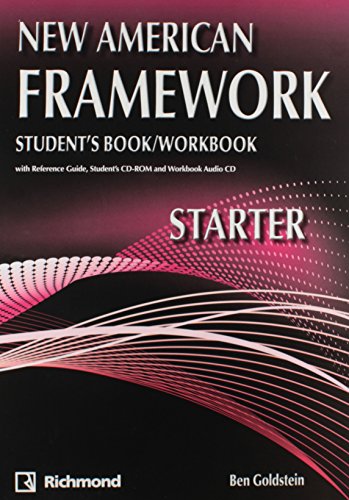 9786070603259: New American Framework Starter. Student's Book / Workbook (Em Portuguese do Brasil)