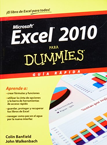 Imagen de archivo de Excel 2010 para Dummies (Para Dummies/For Dummies) (Spanish Edition) a la venta por BooksRun