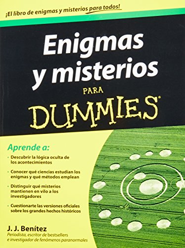 Stock image for Enigmas y Misterios para Dummies (For Dummies) (Spanish Edition) for sale by Jenson Books Inc