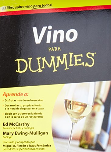 Stock image for Vino para Dummies (For Dummies) (SpanMcCarthy, Ed; Ewing-Mulligan, Ma for sale by Iridium_Books