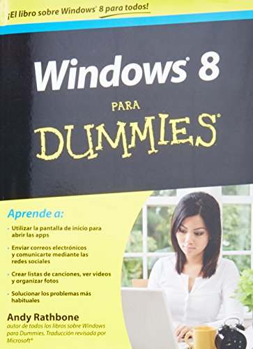 Imagen de archivo de Windows 8 para Dummies (Para Dummies/For Dummies) (Spanish Edition) a la venta por SecondSale