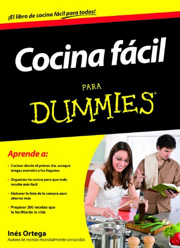 Stock image for Cocina Facil para Dummies for sale by Better World Books