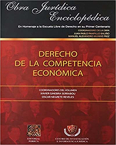 Imagen de archivo de DERECHO DE LA COMPETENCIA ECONOMICA [Paperback] by PAMPILLO BALIO, JUAN PABLO a la venta por Iridium_Books