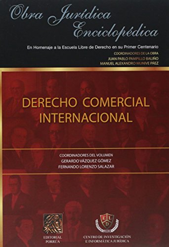 Imagen de archivo de DERECHO COMERCIAL INTERNACIONAL [Paperback] by PAMPILLO BALIO, JUAN PABLO a la venta por Iridium_Books