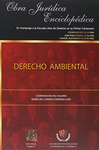 Imagen de archivo de DERECHO AMBIENTAL [Paperback] by PAMPILLO BALIO, JUAN PABLO a la venta por Iridium_Books