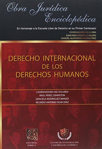 Imagen de archivo de DERECHO INTERNACIONAL DE LOS DERECHOS HUMANOS [Paperback] by PAMPILLO BALIO,. a la venta por Iridium_Books