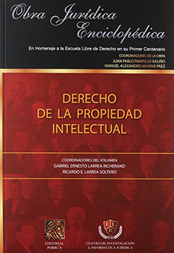 Imagen de archivo de DERECHO DE LA PROPIEDAD INTELECTUAL [Paperback] by PAMPILLO BALIO, JUAN PABLO a la venta por Iridium_Books