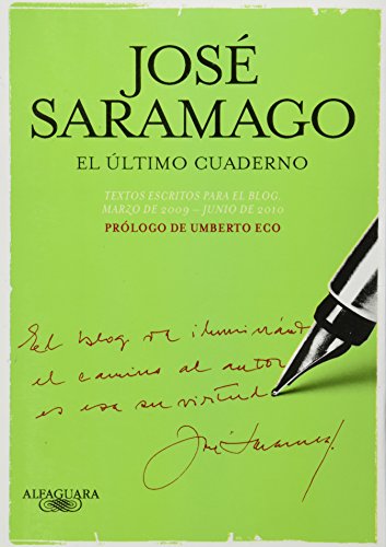 Stock image for El ltimo cuaderno Jos Saramago for sale by Iridium_Books