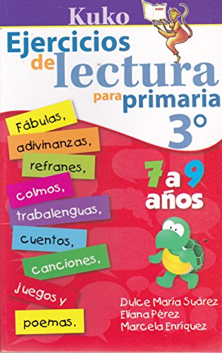 9786071412652: Ejercicios de lectura para primaria 3. 7 a 9 anos (Spanish Edition)