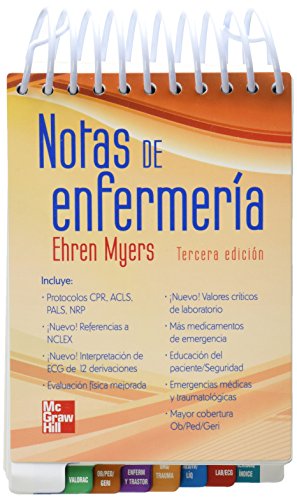 Stock image for NOTAS DE ENFERMERIA Myers Ehren for sale by Iridium_Books