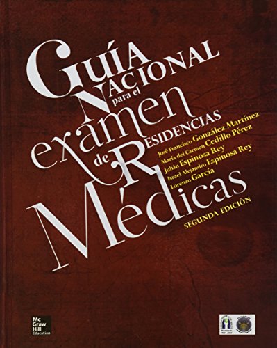 Guia Nacional Para El Examen De Res Gonzalez (9786071509604) by MarÃ­a Del Carmen Cedillo PÃ©rez JosÃ© Francisco GonzÃ¡lez MartÃ­nez