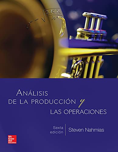 Stock image for ANALISIS DE LA PRODUCCION Y LAS OPERACIONES for sale by GF Books, Inc.