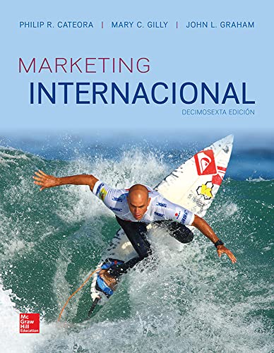 Imagen de archivo de Marketing Internacional 16 Ed Cateora Mc Graw Hill a la venta por Libros del Mundo