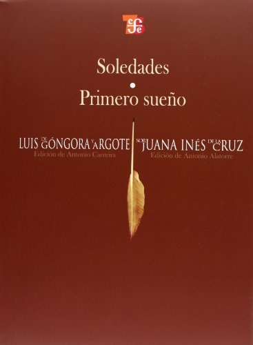 9786071601278: Soledades/primero Sueo (SIN COLECCION)