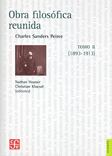 Imagen de archivo de Obra filosofica reunida Tomo II (1893Charles Sanders Peirce a la venta por Iridium_Books