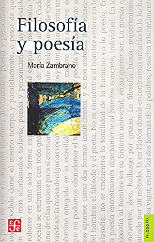 Beispielbild fr Filosofa y poesa (Spanish Edition) zum Verkauf von Books Unplugged