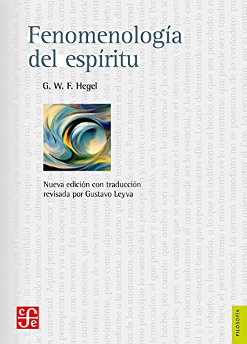 Stock image for FENOMENOLOGIA DEL ESPIRITU for sale by Libros nicos