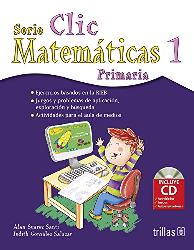 Imagen de archivo de CLIC 1: MATEMATICAS PRIMARIA INCLUYE CD [Paperback] by SUAREZ SANTI, ALAN a la venta por Iridium_Books