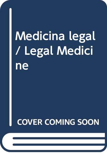 9786071709905: Medicina legal / Legal Medicine (Spanish Edition)