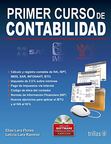 Imagen de archivo de PRIMER CURSO DE CONTABILIDAD: INCLUYE SOFTWARE Y RESOLUCION DE EJERCICIOS by . a la venta por Iridium_Books