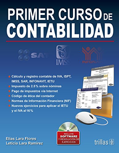Stock image for PRIMER CURSO DE CONTABILIDAD: INCLUYE SOFTWARE Y RESOLUCION DE EJERCICIOS by . for sale by Iridium_Books