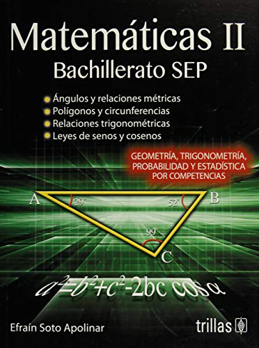 Imagen de archivo de MATEMATICAS 2: BACHILLERATO SEP a la venta por GF Books, Inc.