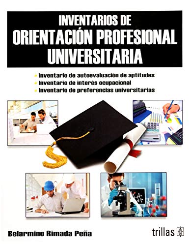 9786071720085: INVENTARIOS DE ORIENTACION PROFESIONAL UNIVERSITARIA. LIBRO