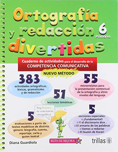 9786071726100: ORTOGRAFIA Y REDACCION DIVERTIDAS 6. PRIMARIA