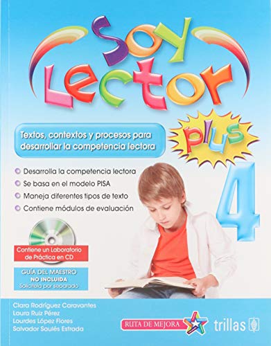 Imagen de archivo de SOY LECTOR PLUS 4. CONTIENE UN LABORATORIO DE PRACTICA EN CD a la venta por Irish Booksellers