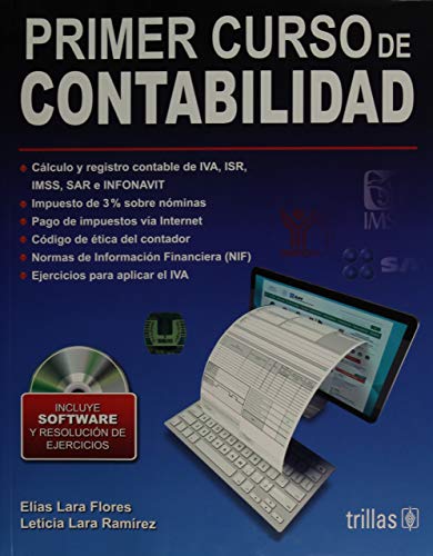 9786071727008: PRIMER CURSO DE CONTABILIDAD: INCLUYE SOFTWARE Y RESOLUCION DE EJERCICIOS