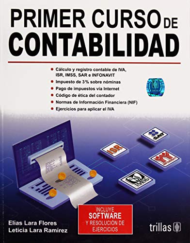 9786071735058: PRIMER CURSO DE CONTABILIDAD (INCLUYE CD) / 29 ED.