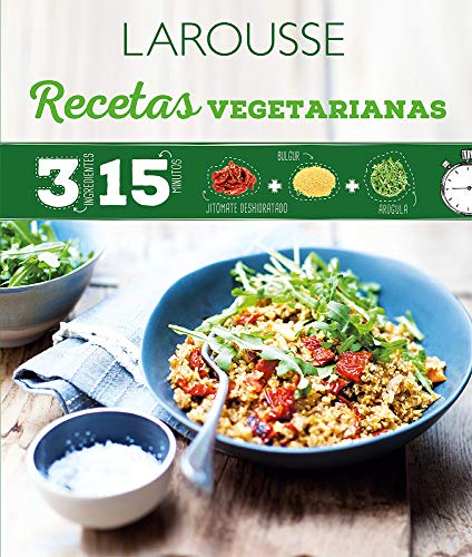Beispielbild fr Recetas Vegetarianas : 3 Ingredientes 15 Minutos zum Verkauf von Better World Books