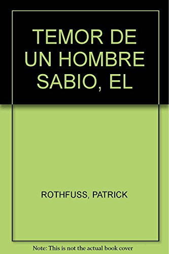 9786073105941: El temor de un hombre sabio