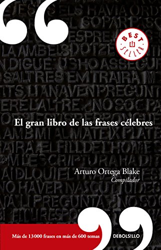 Stock image for GRAN LIBRO DE LAS FRASES CELEBRES, EL for sale by Iridium_Books