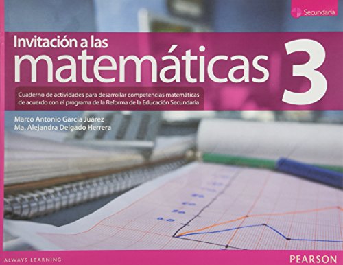 9786073206754: Invitacion A Las Matematicas 3. Cuaderno De Actividades Secundaria / 3 E