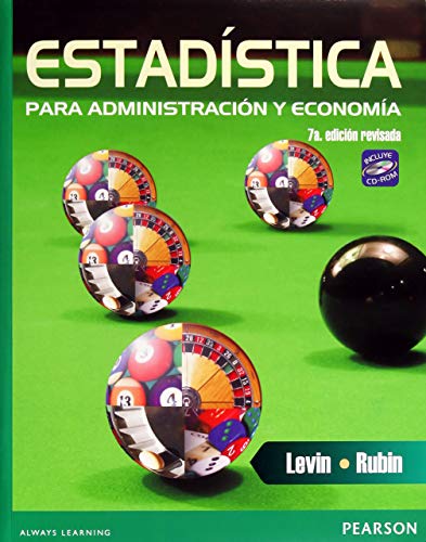 Stock image for ESTADISTICA PARA AMINISTRACION Y ECONLEVIN - RUBIN for sale by Iridium_Books