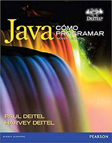 Beispielbild fr Cmo Programar en Java Novena EdicionDeitel, Paul zum Verkauf von Iridium_Books