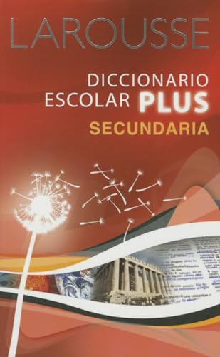 Beispielbild fr Larousse Diccionario Escolar Plus Secundaria zum Verkauf von medimops