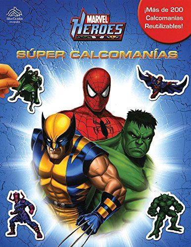 SUPER CALCOMANIAS: MARVEL HEROES (9786074043990) by Marvel